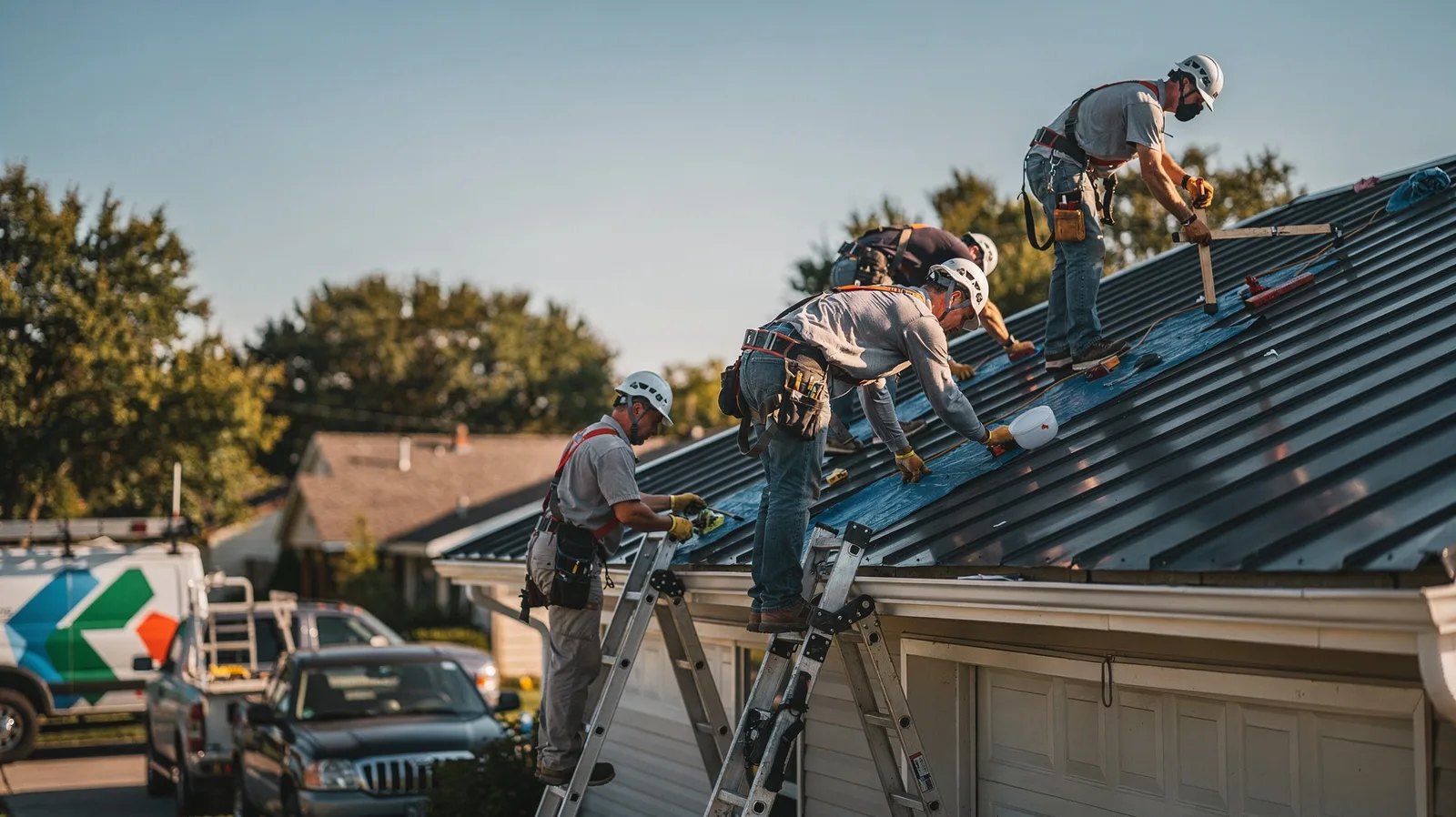 Metal Roof Installation in West Salem, IL near me